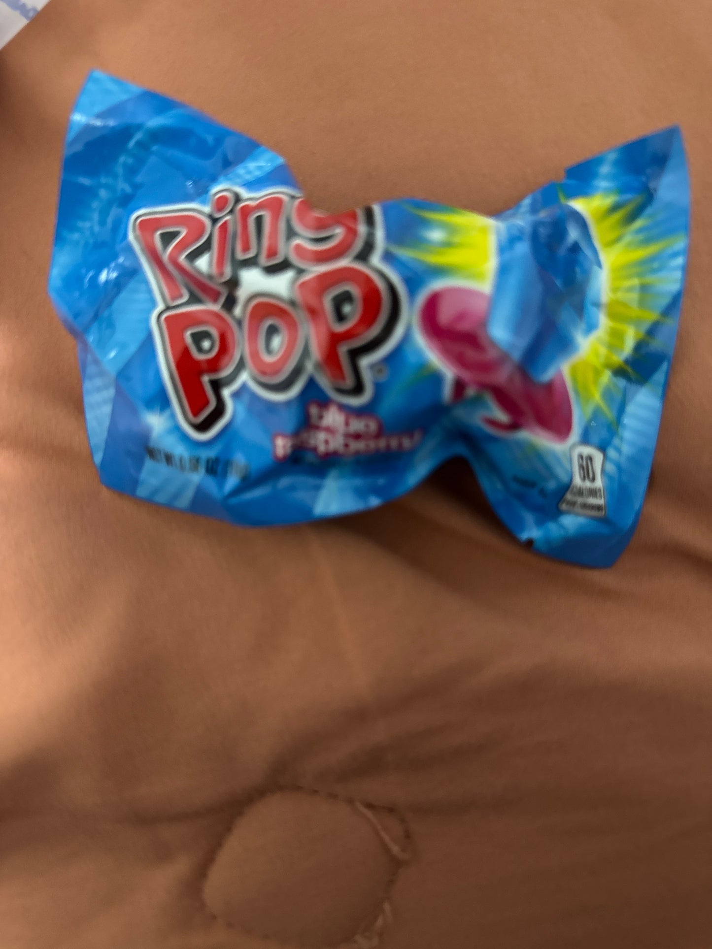 Blue ring pop