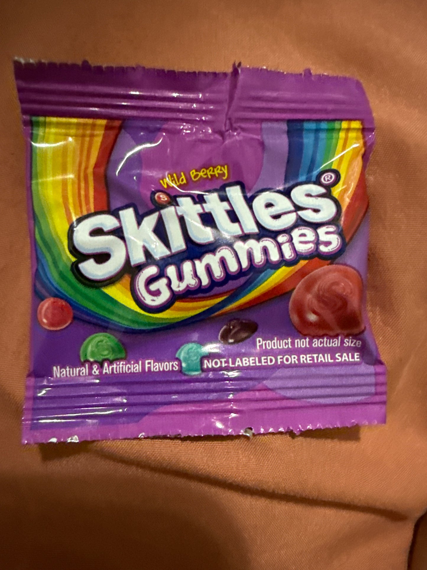 Wild berry gummy skittles ￼
