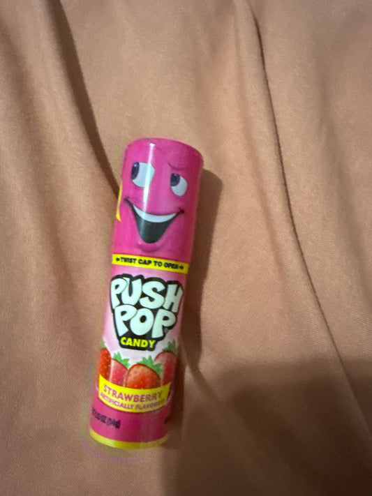 Pink push pop