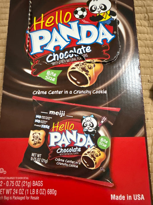 Chocolate hello panda