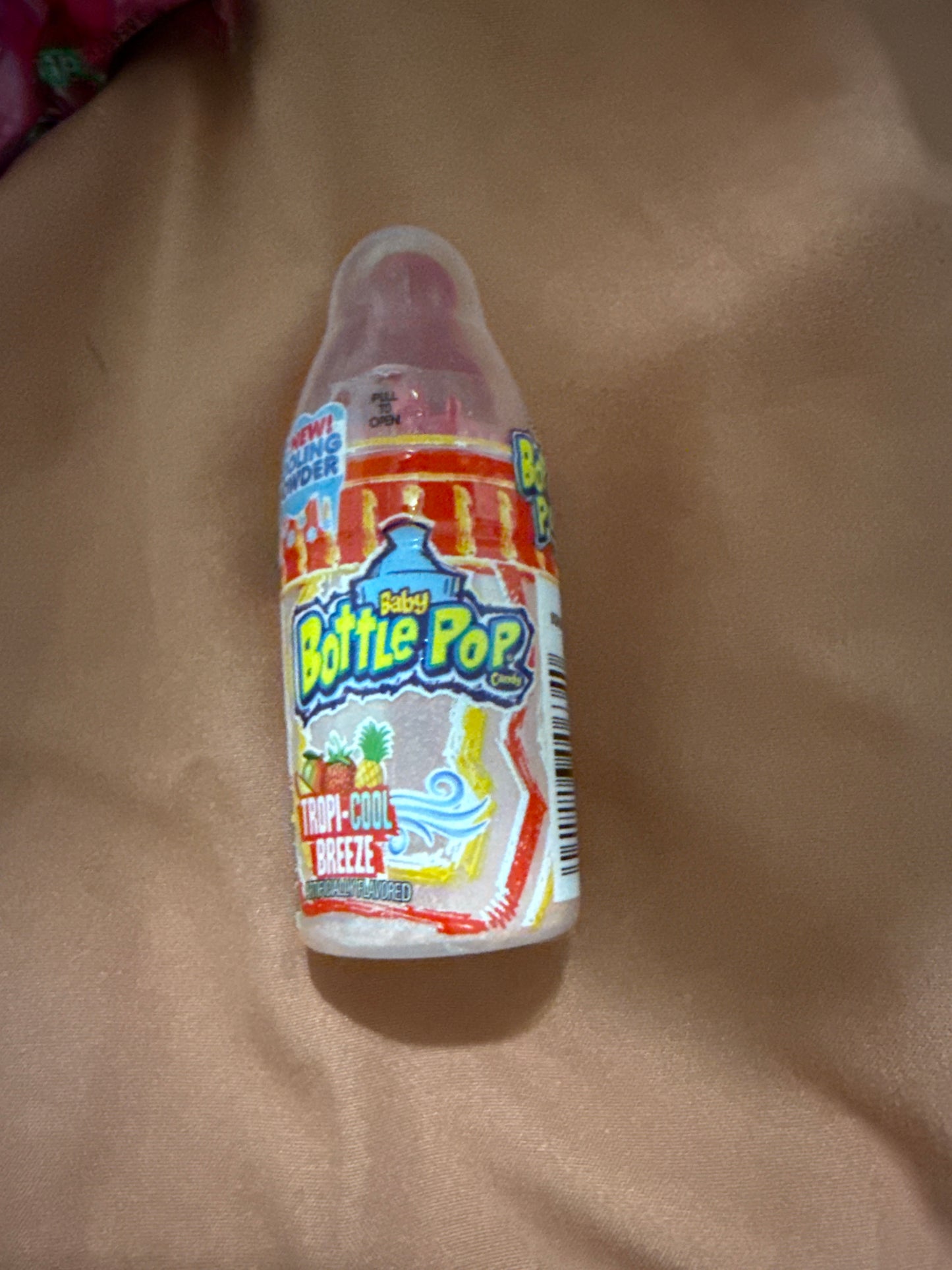 Baby bottle pop red