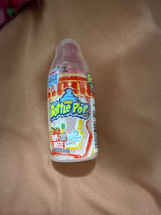 Baby bottle pop red