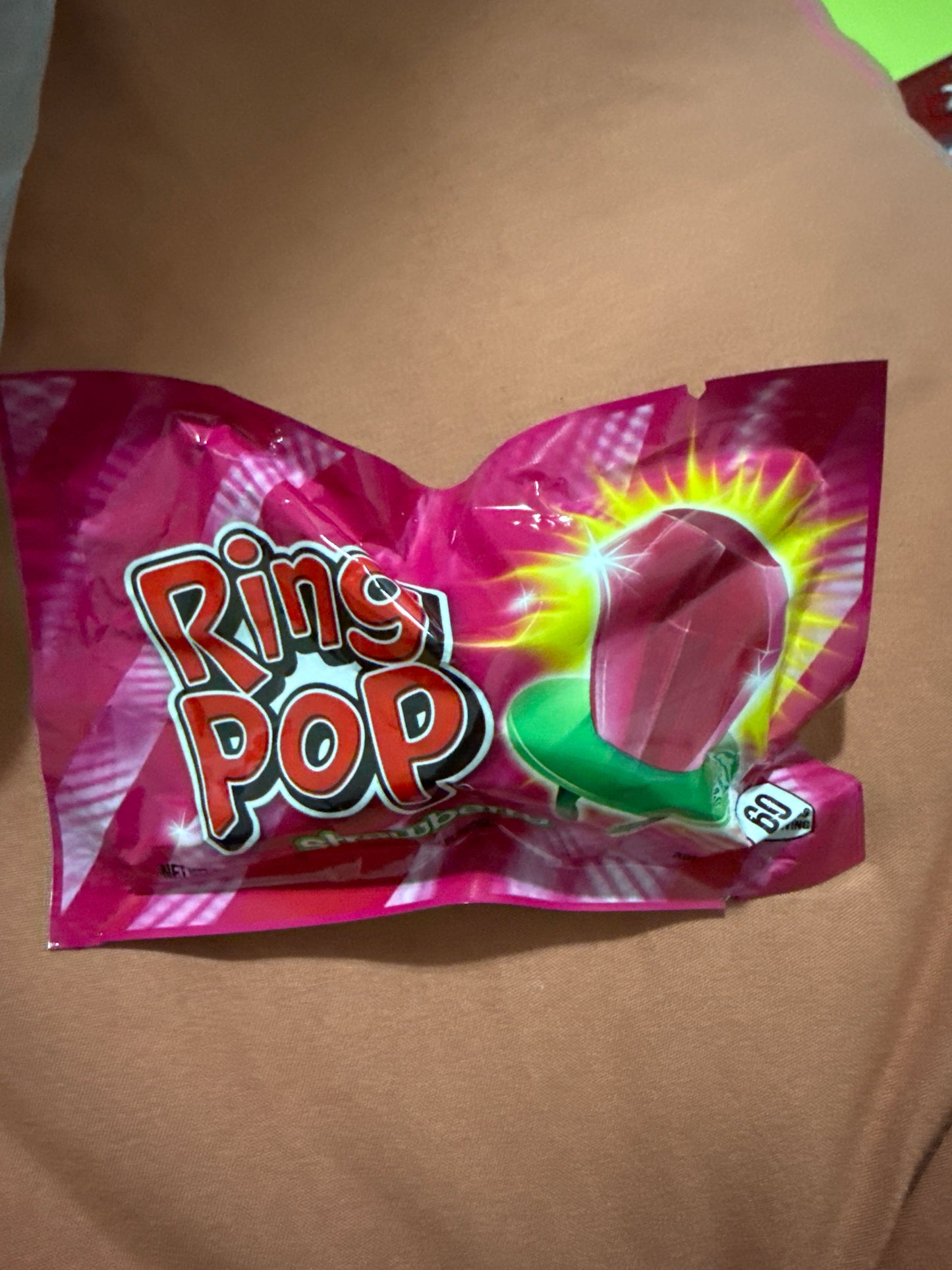 Pink ring pop